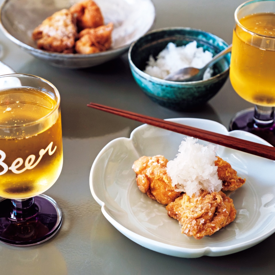 鶏のから揚げ みぞれがけ