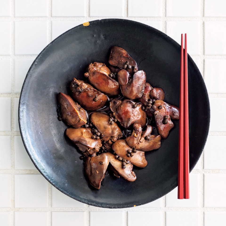 レバーの甘辛煮