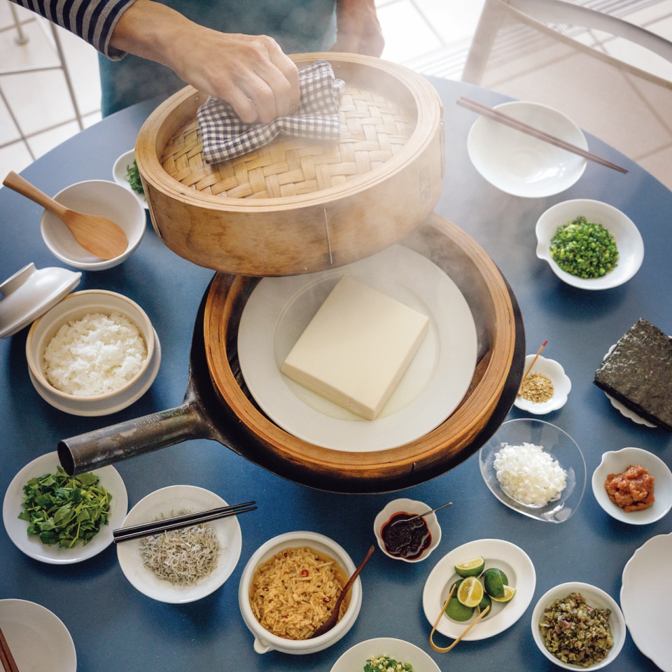 蒸し豆腐