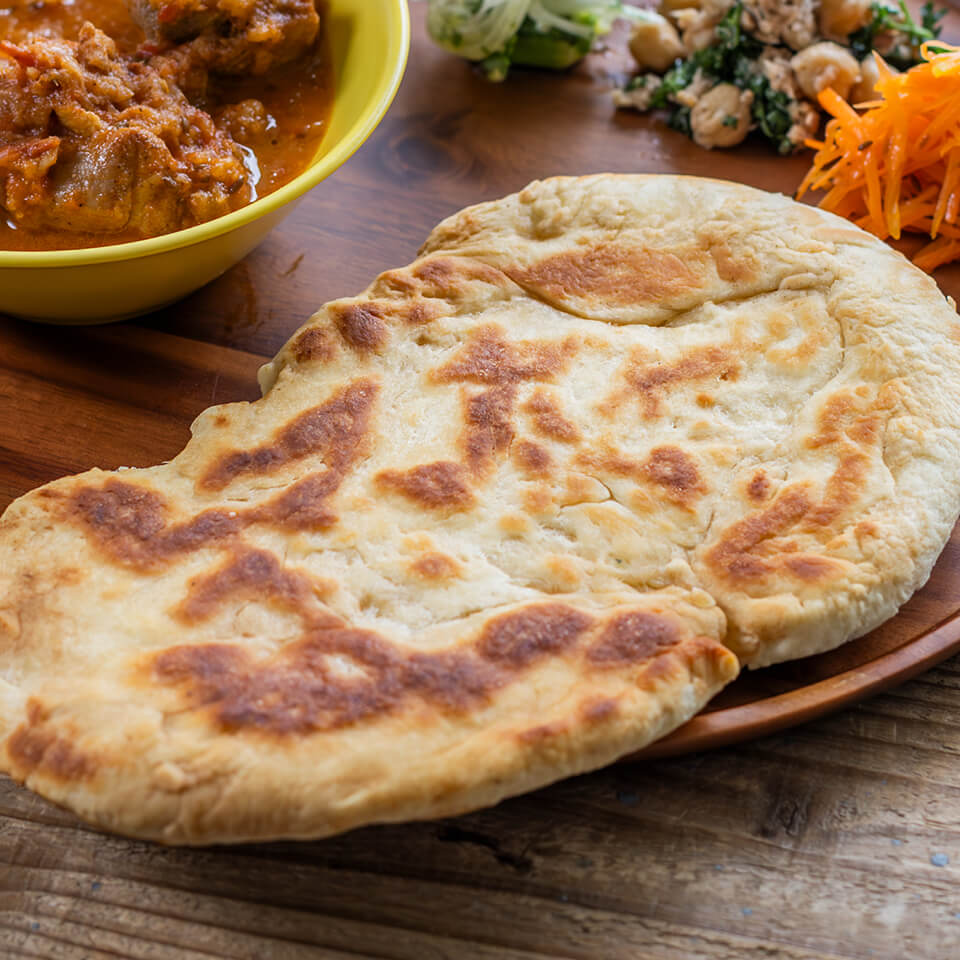 フライパンでつくるナン（ゆとりの空間）