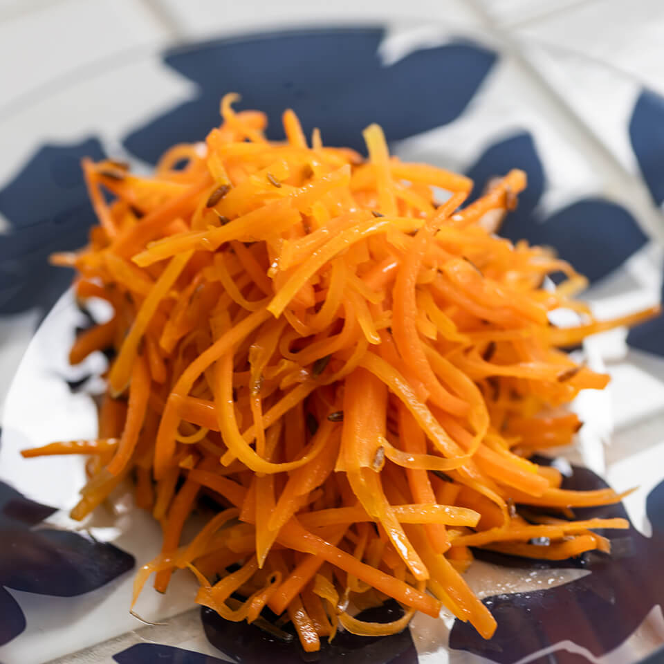 にんじんのクミン炒め（ゆとりの空間）