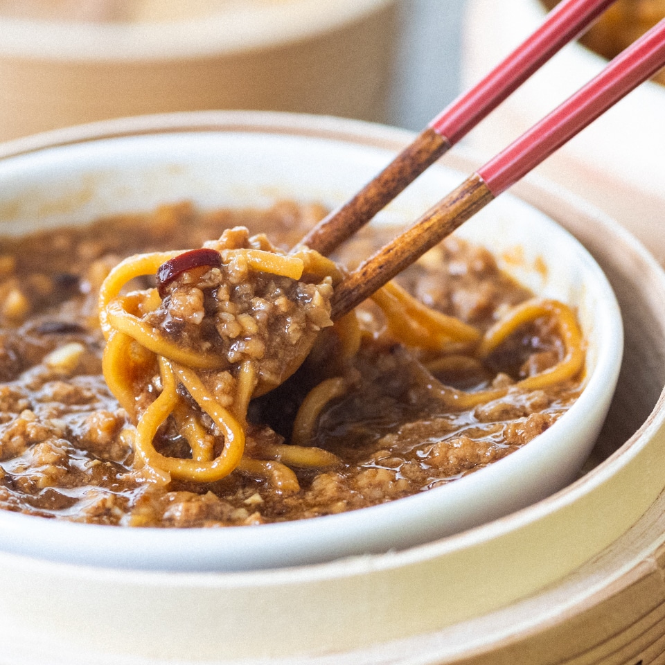 ジャージャーつけ麺（ゆとりの空間）