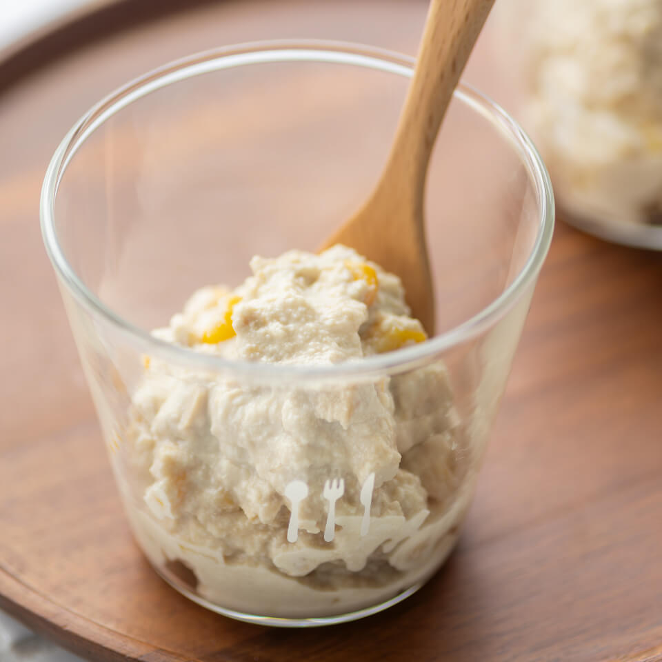 とうもろこしの白和え（ゆとりの空間）