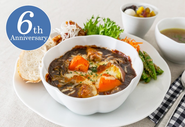 レストラン「ゆとりの空間 鶴屋百貨店」オープン6周年記念 期間限定メニュー（9/3～9/30）