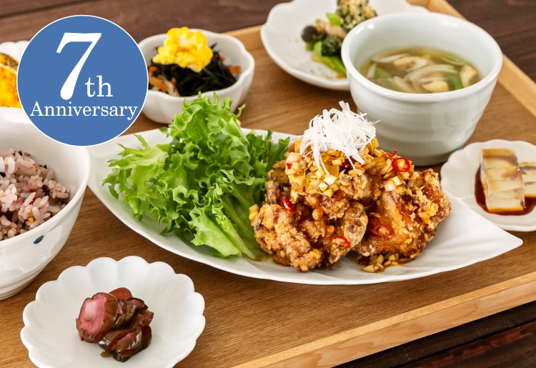 レストラン「ゆとりの空間 鶴屋百貨店」オープン7周年記念 期間限定メニュー(9/1~9/30)