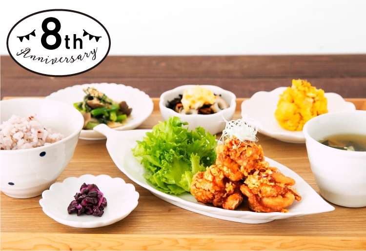 レストラン「ゆとりの空間 鶴屋百貨店」オープン8周年記念 期間限定メニュー（9/8～9/30）
