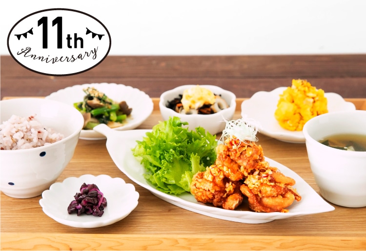 レストラン「ゆとりの空間 山形屋店」オープン11周年記念 期間限定メニュー（10/1～10/31）