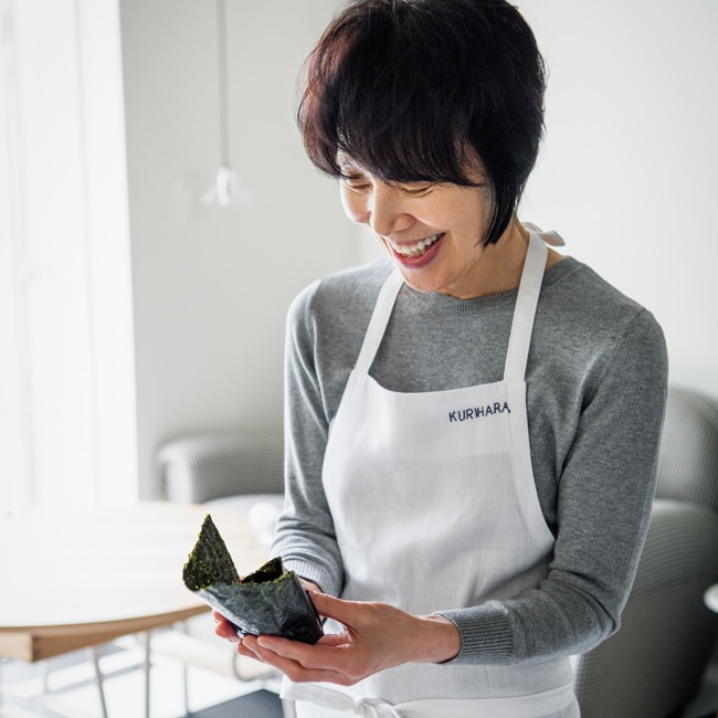 海苔で健康推進委員会『栗原はるみの海苔のある暮らし』