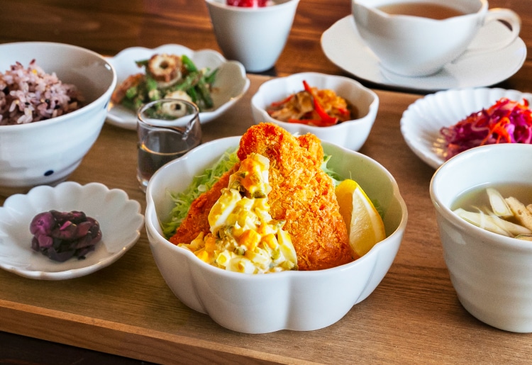 長崎県産アジのフライ 香味じょうゆとハラペーニョタルタルソース