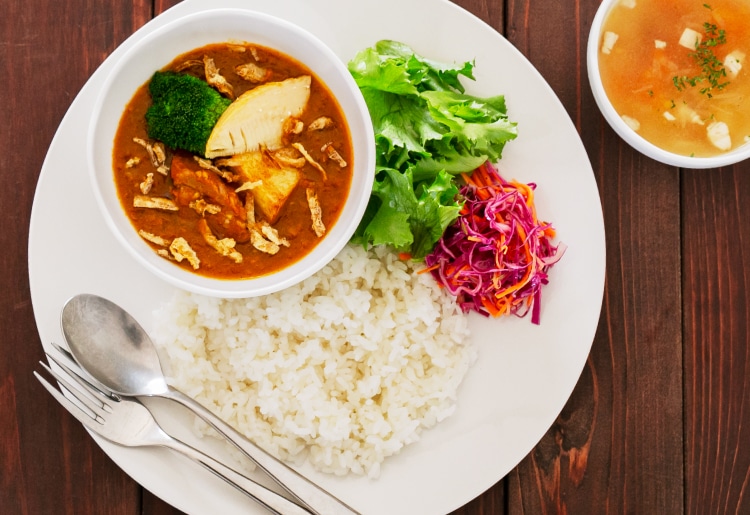 トロトロ豚と春野菜のカレー