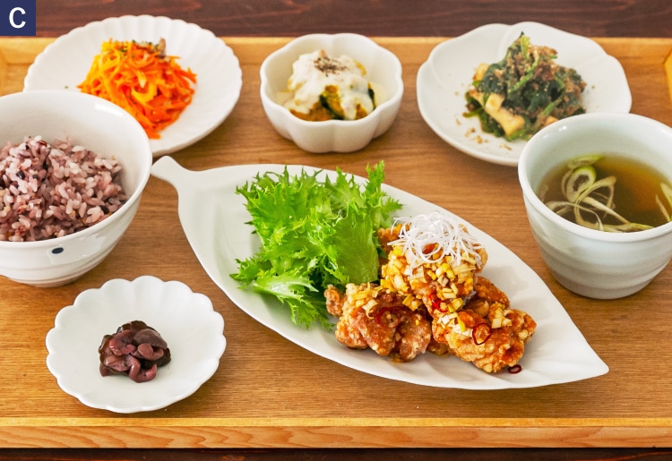 揚げ鶏のねぎソース