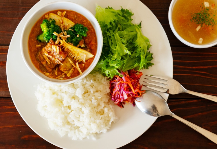 トロトロ豚と春野菜のカレー