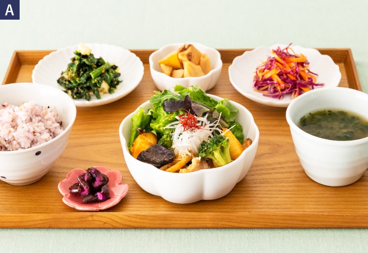 豚肉と季節野菜の ピリ辛みそ炒め