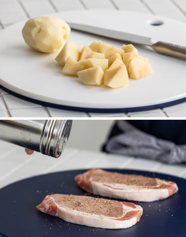 丸まな板(中)ネイビー