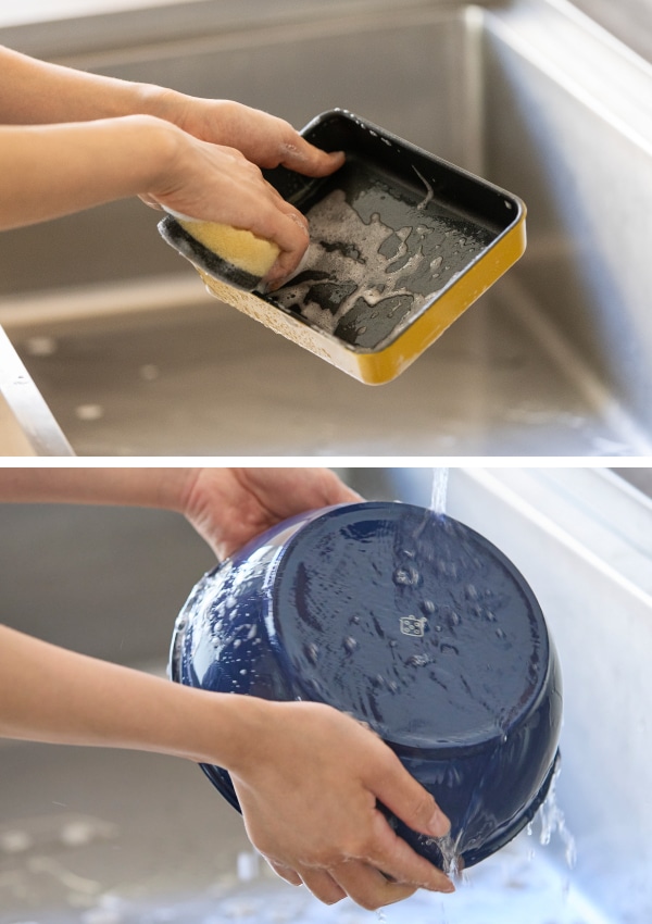 着脱ハンドルフライパンセット(角型、深型20cm)