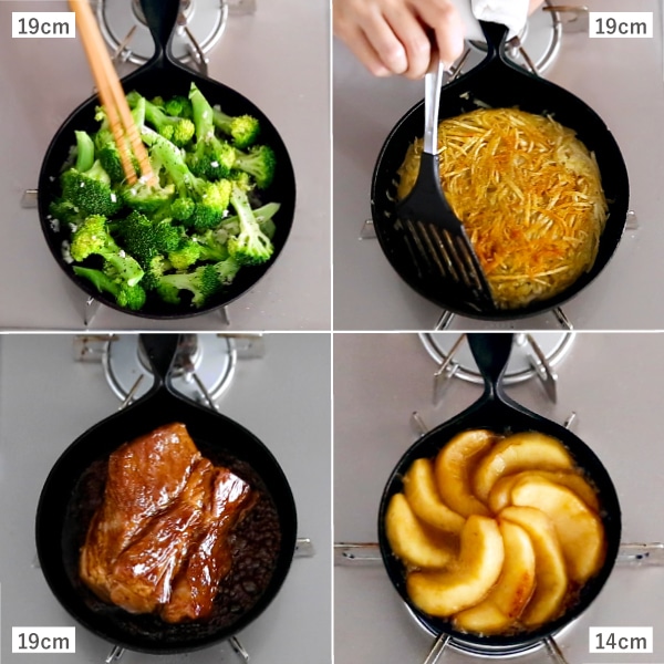 南部鉄器 小笠原陸兆 ミニパン19㎝｜鉄器｜料理家 栗原はるみ