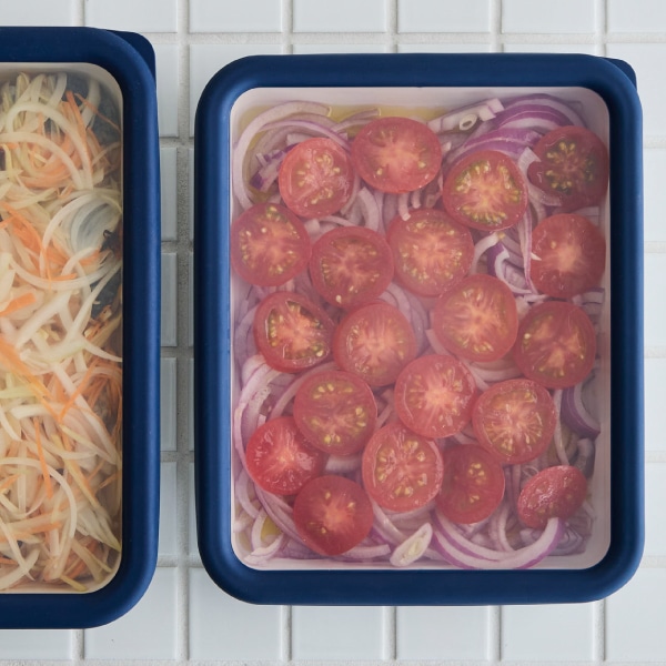 ホーローバット(蓋付き)