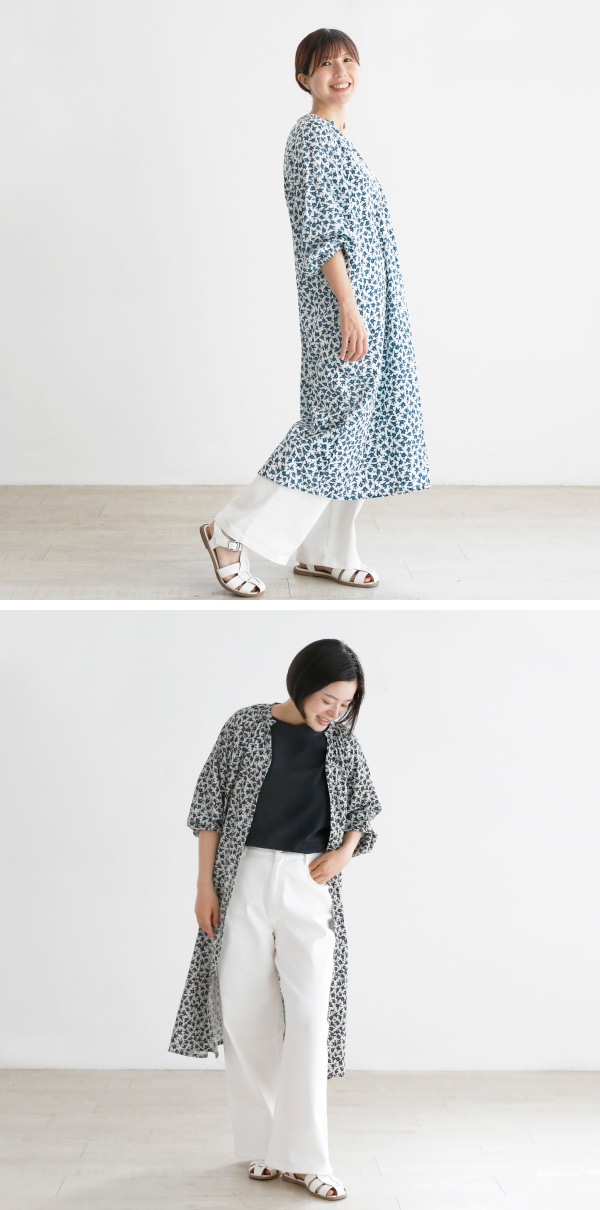 ホワイトデニムパンツ