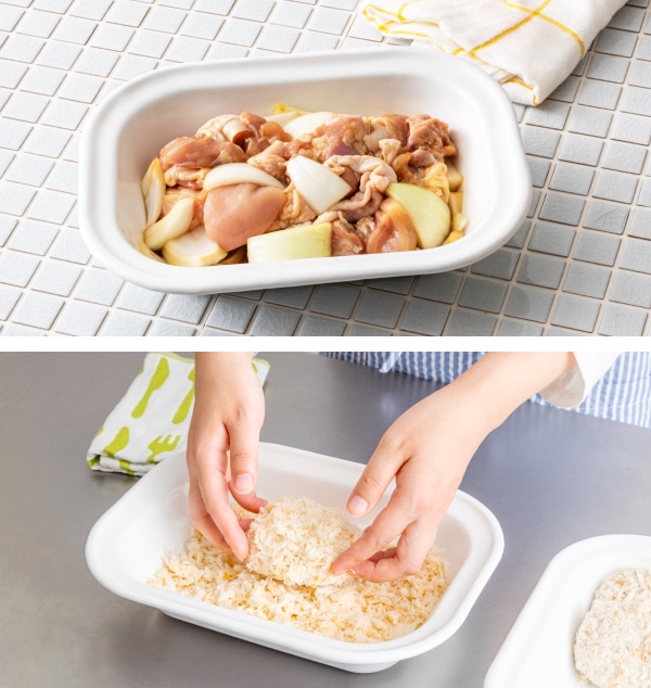 ホーロー スクエアディッシュ