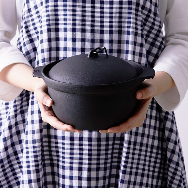 南部鉄器 ごはん鍋 2合 (IH対応)｜鉄器｜料理家 栗原はるみ レシピ