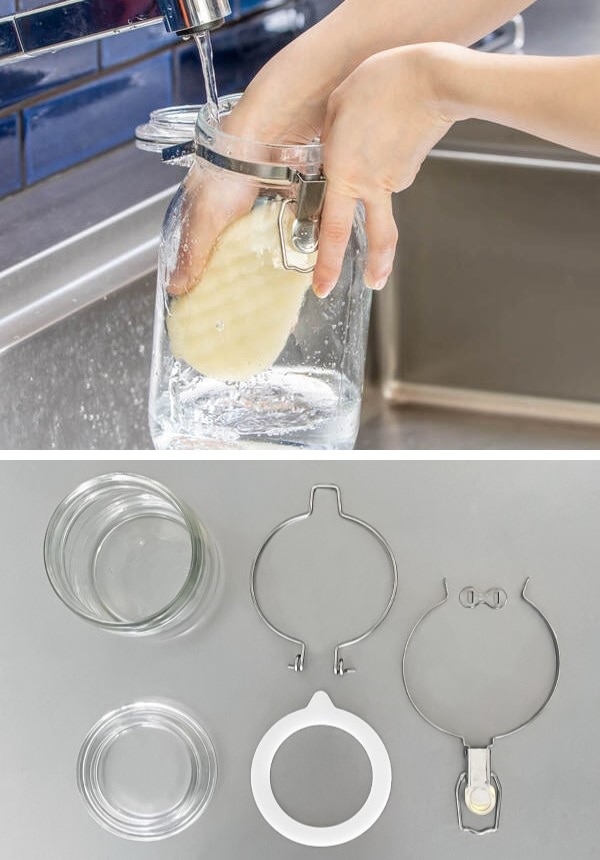 取手付 密封びん 4L