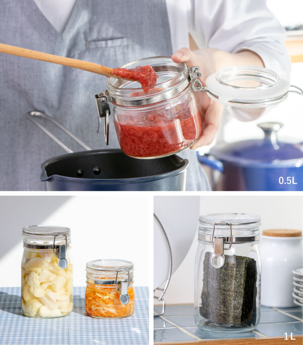 取手付 密封びん 4L