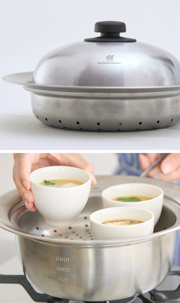 鍋用 ドーム型蒸し器