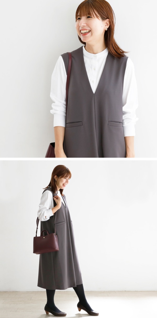 きれいめブラウス合わせ