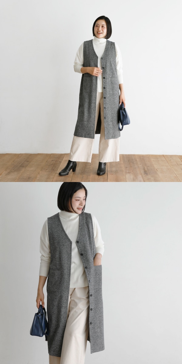 ロングジレ×きれいめ