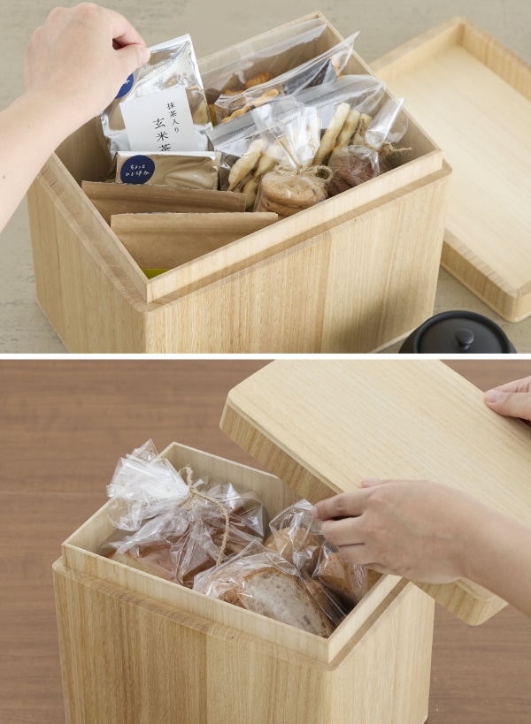 桐製米びつ 5kg