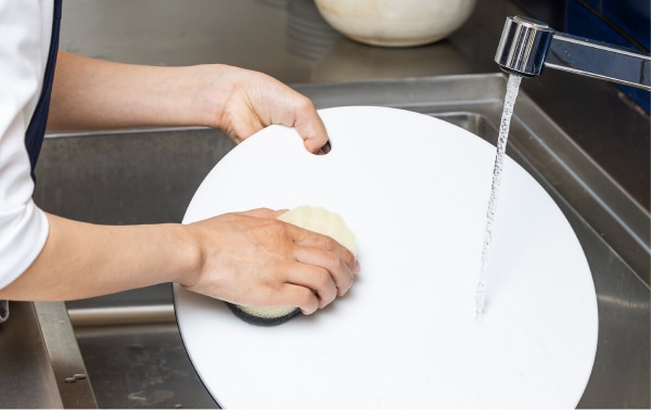 丸まな板(小) マスタード