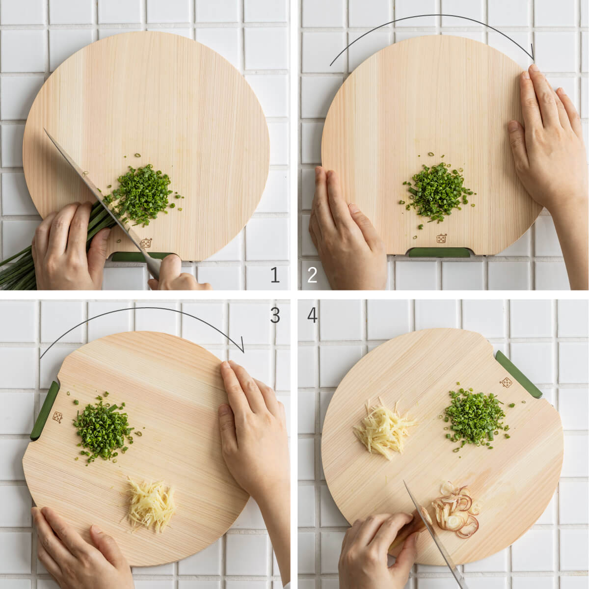 木製丸まな板 小