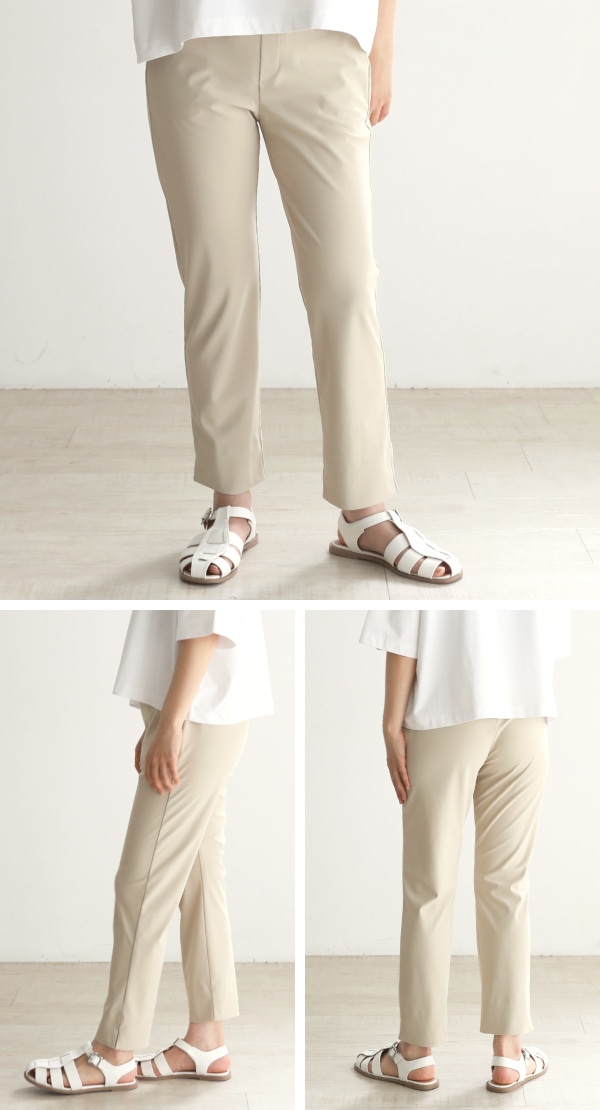 ライトストレッチテーパードパンツ