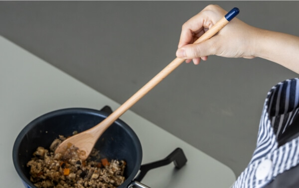 調理用スプーン小グリーン