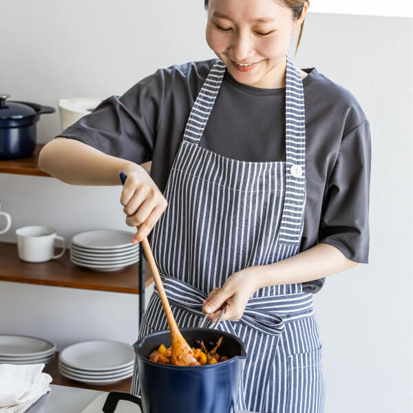 調理用スプーン小グリーン