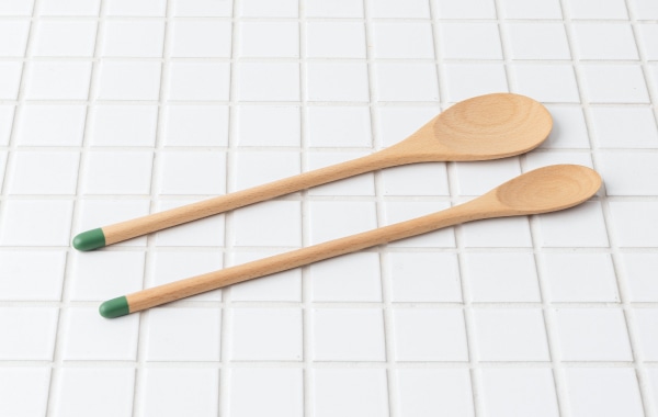 調理用スプーン小グリーン